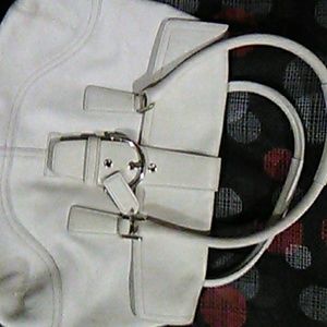 White coach purse